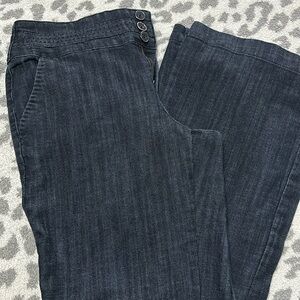 Business-Wear Flared Jeans